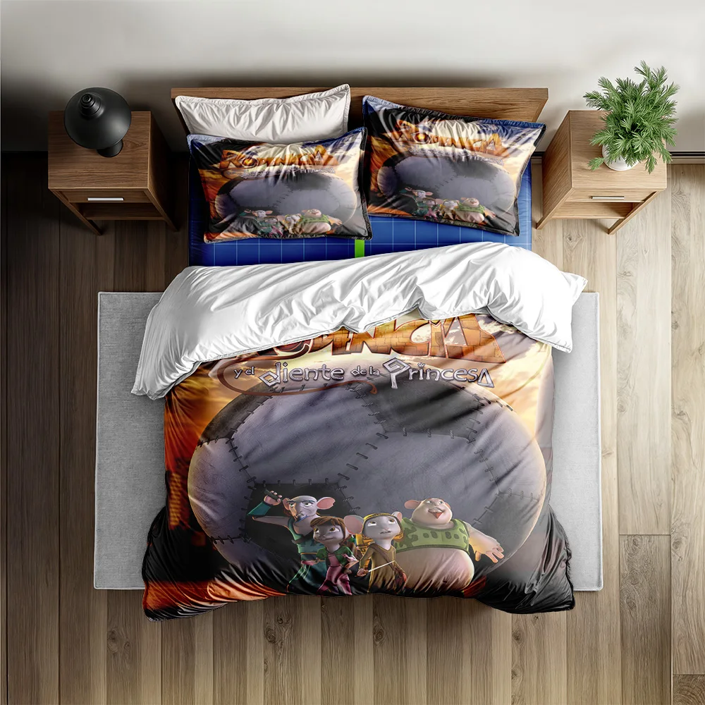 Rodencia y el diente de la princesa Duvet Cover Set without sheet King Queen Double Full Twin Single Size Bed Linen Set
Rodencia y el diente de la princesa Duvet Cover Set without sheet King Queen Double Full Twin Single Size Bed Linen Set