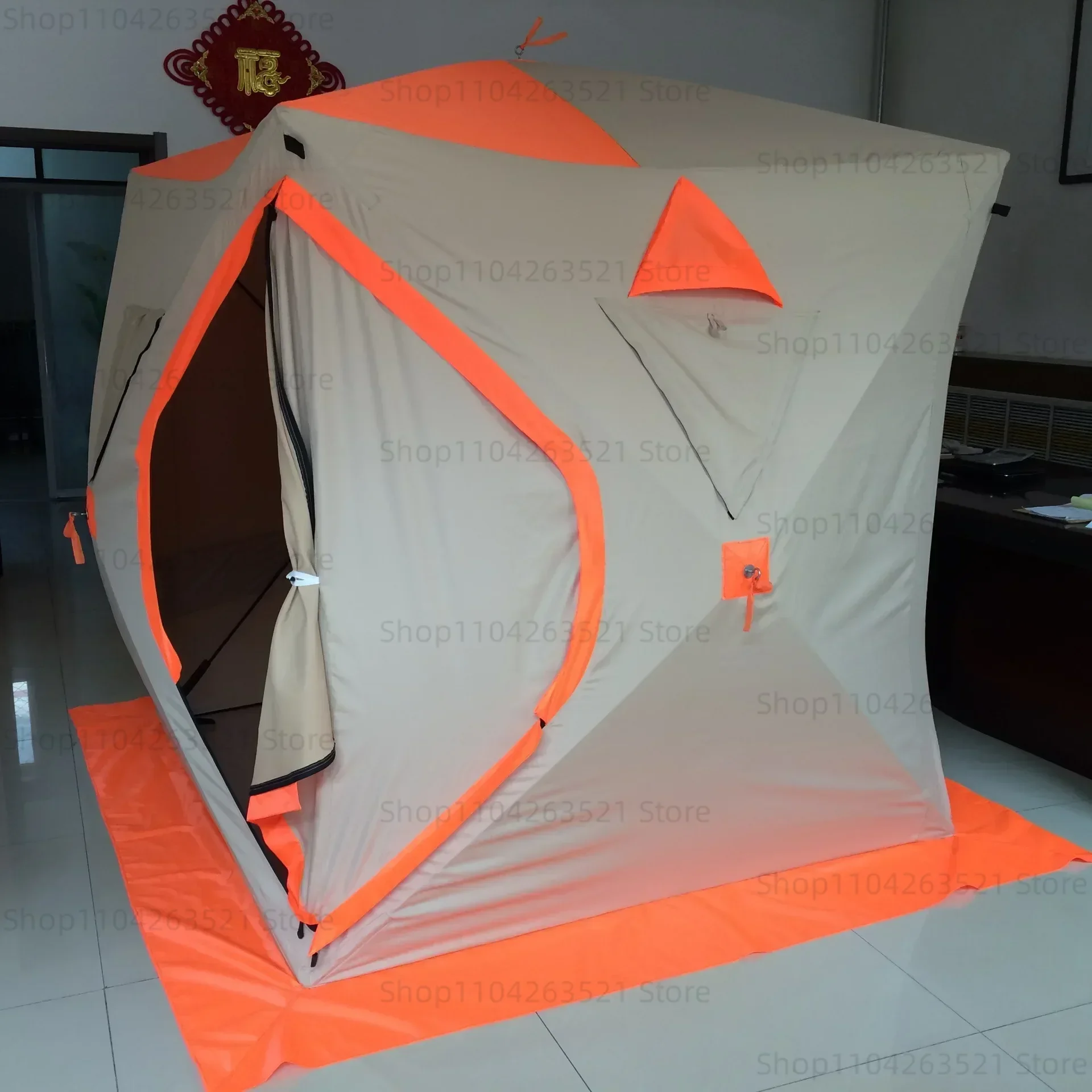 Ice Fishing Tent Winter Fishing Warm Thickened Cold Protection Tent Outdoor Camping Fishing Fat Man Igloo
Ice Fishing Tent Winter Fishing Warm Thickened Cold Protection Tent Outdoor Camping Fishing Fat Man Igloo