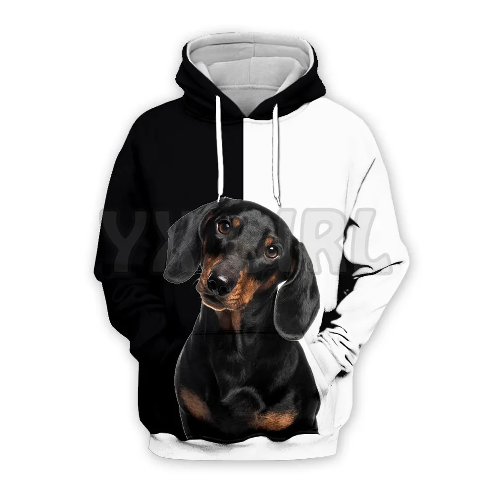 Толстовки Dachshunds с 3D принтом, пуловеры унисекс, толстовка с забавной собакой, повседневный уличный спортивный костюм
Толстовки Dachshunds с 3D принтом, пуловеры унисекс, толстовка с забавной собакой, повседневный уличный спортивный костюм