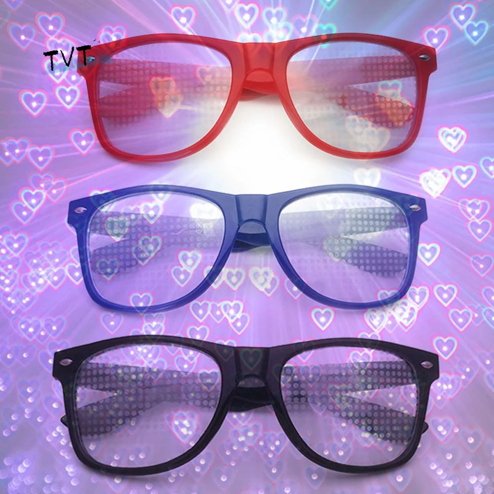 Men Plastic Square Frame Fashion Retro Spectacles Women Sunglasses Eyewear Accessories Night PC Glasses Heart Effect Glasses
Men Plastic Square Frame Fashion Retro Spectacles Women Sunglasses Eyewear Accessories Night PC Glasses Heart Effect Glasses