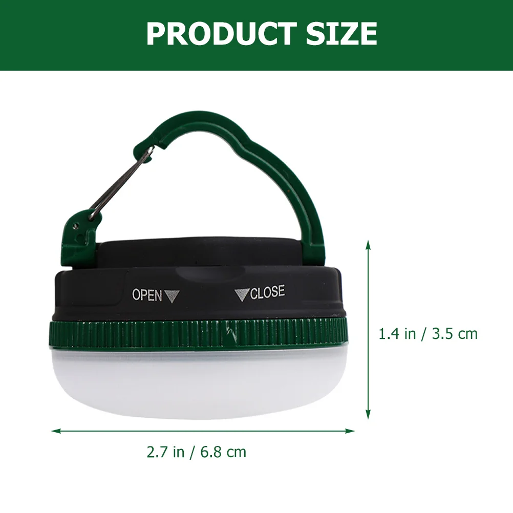 Lightweight LED Camping Lantern Portable Outdoor Light for Tent Hiking Fishing Hunting Camping Light Tent Lamp
Lightweight LED Camping Lantern Portable Outdoor Light for Tent Hiking Fishing Hunting Camping Light Tent Lamp