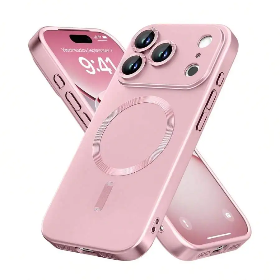 1pc Metallic Soft Phone Case, Compatible With IPhone 17e 17, 17 Air, 17 Pro, 17 Pro Max, Ultra-Thin Design With Anti-Scratch, Sh
1pc Metallic Soft Phone Case, Compatible With IPhone 17e 17, 17 Air, 17 Pro, 17 Pro Max, Ultra-Thin Design With Anti-Scratch, Sh