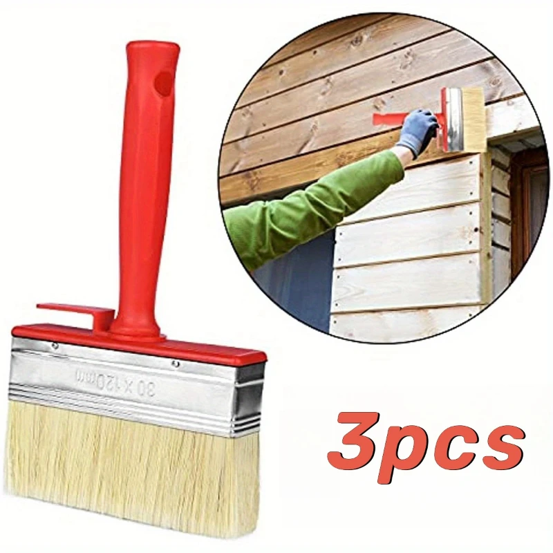1/3pcs Special Industrial Plastic Coating Paint Brush Long Hair Decoration Wall Brushing Tool Easy to Clean
1/3pcs Special Industrial Plastic Coating Paint Brush Long Hair Decoration Wall Brushing Tool Easy to Clean