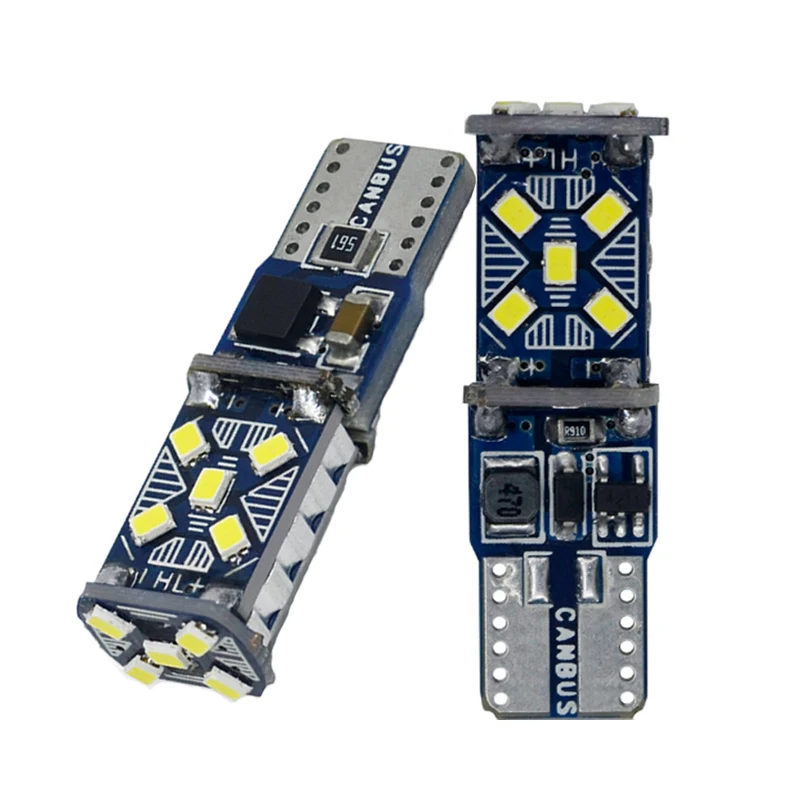 50pcs T10 LED W5W 194 168 CANBUS Car Clearance Light Bulbs Auto License Plate Lamp No Error 2016 15SMD White Red Ice Blue DC12V
50pcs T10 LED W5W 194 168 CANBUS Car Clearance Light Bulbs Auto License Plate Lamp No Error 2016 15SMD White Red Ice Blue DC12V