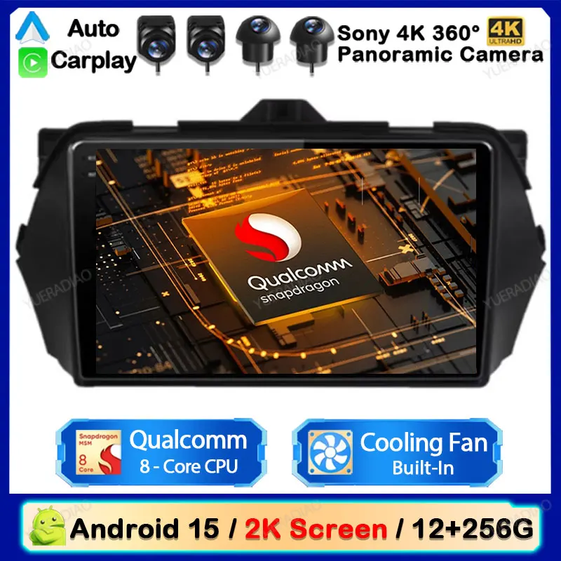 Android 15 Carplay Auto для Suzuki Alivio Ciaz 2014-2019 Автомобильный радиоприемник Мультимедийный видеоплеер Головное устройство 4G LTE 5G WIFI QLED 2 DIN
Android 15 Carplay Auto для Suzuki Alivio Ciaz 2014-2019 Автомобильный радиоприемник Мультимедийный видеоплеер Головное устройство 4G LTE 5G WIFI QLED 2 DIN