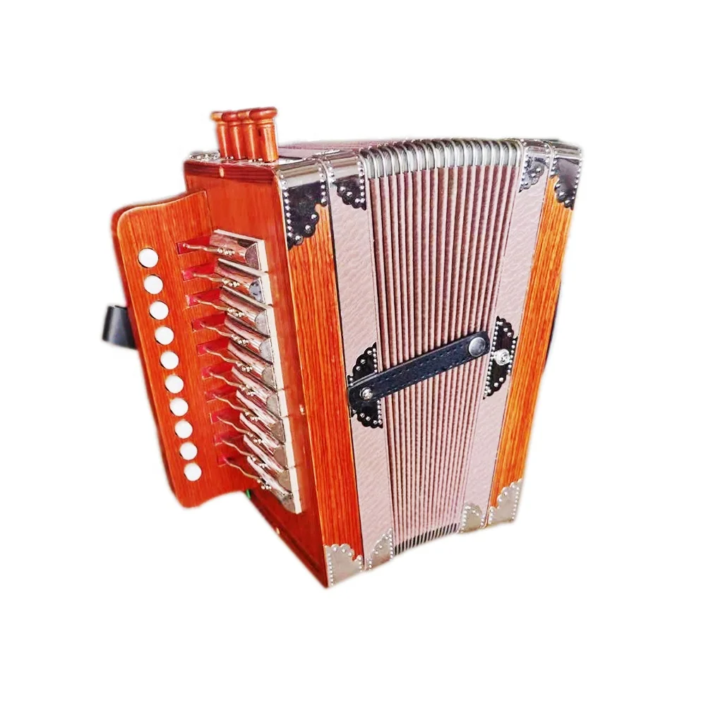 SEASOUND OEM High Quality Cheap 10 Buttons 2 Bass 4 Registers Button Accordion Instrument Acordeon JB1004
SEASOUND OEM High Quality Cheap 10 Buttons 2 Bass 4 Registers Button Accordion Instrument Acordeon JB1004