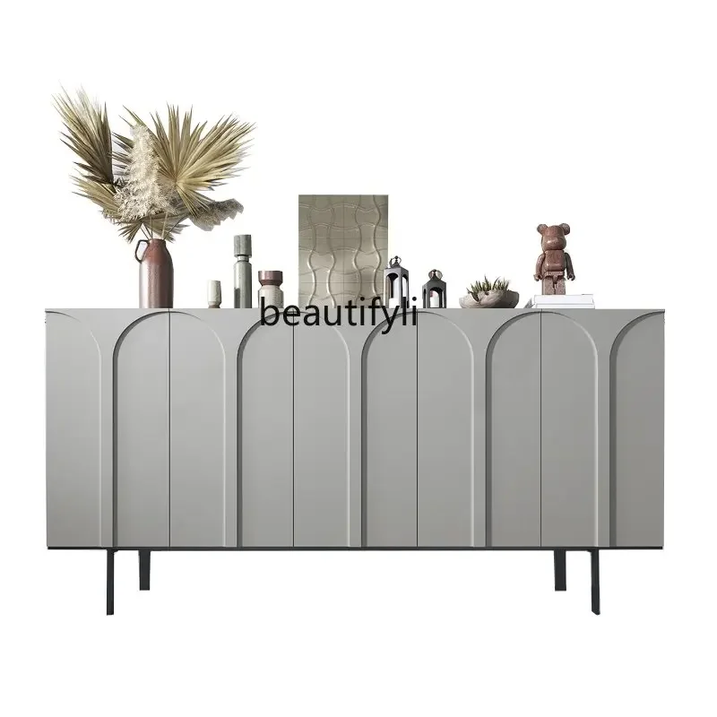 Customized Paint Sideboard Cabinet Modern Minimalist Tea Cabinet Creative Personalized Cupboard Locker Home Entrance Cabinet
Customized Paint Sideboard Cabinet Modern Minimalist Tea Cabinet Creative Personalized Cupboard Locker Home Entrance Cabinet