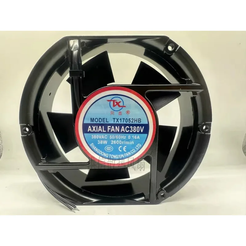 HTS...1pcs TX17052HB AC380V 0.16A 38W 2-wire cooling fan 172*51 mm
HTS...1pcs TX17052HB AC380V 0.16A 38W 2-wire cooling fan 172*51 mm
