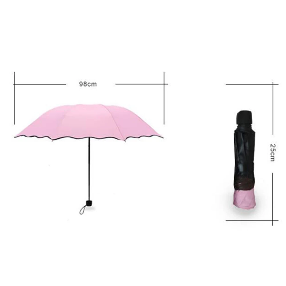 8 Ribs Compact Waterproof Foldable Umbrella Women Brim Sunscreen UV Protection Flower Pattern Rain Sunny Day Parasol
8 Ribs Compact Waterproof Foldable Umbrella Women Brim Sunscreen UV Protection Flower Pattern Rain Sunny Day Parasol