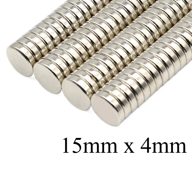 10pcs Round Magnet 15x4mm Neodymium N35 Permanent NdFeB Super Strong Powerful Magnetic Imane Disc
10pcs Round Magnet 15x4mm Neodymium N35 Permanent NdFeB Super Strong Powerful Magnetic Imane Disc
