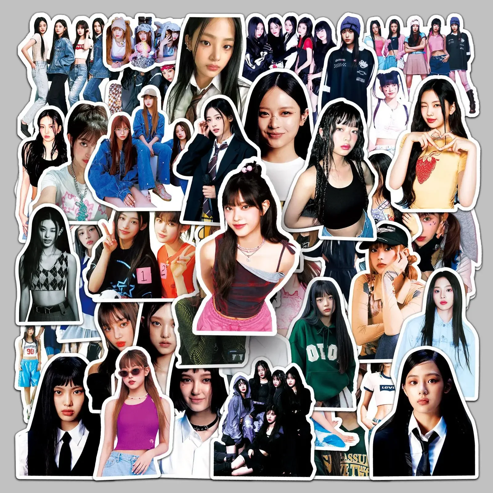 50pcs Korean Girl Group New Jeans Korean Peripheral Phone Case Computer Milk Tea Cup Decorative Sticker
50pcs Korean Girl Group New Jeans Korean Peripheral Phone Case Computer Milk Tea Cup Decorative Sticker