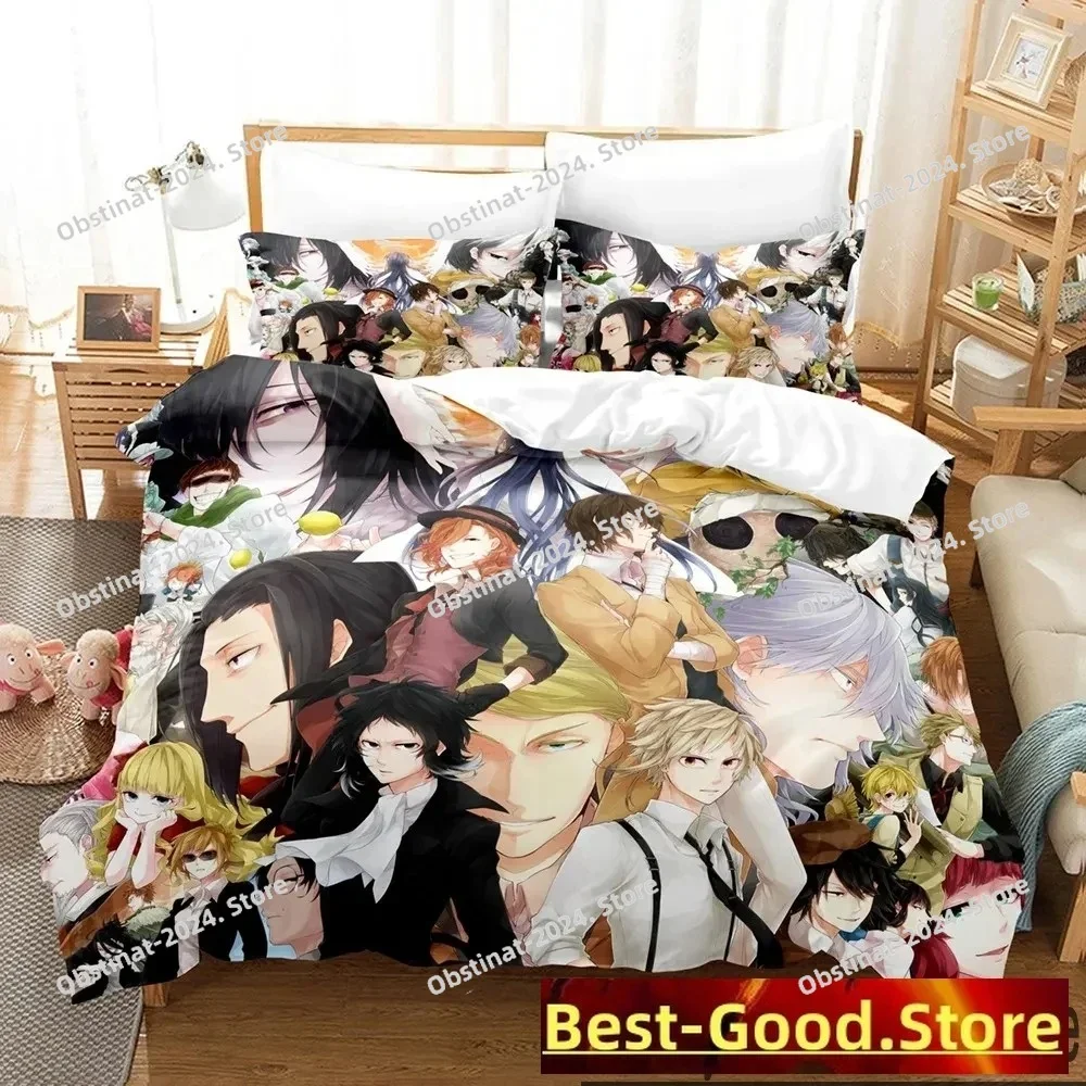 Anime Bungo Stray Dogs Printed Bed Set Duvet Cover Pillowcase Bedding Set Bed Linen Sheet Quilt Cover Full Queen King Size
Anime Bungo Stray Dogs Printed Bed Set Duvet Cover Pillowcase Bedding Set Bed Linen Sheet Quilt Cover Full Queen King Size