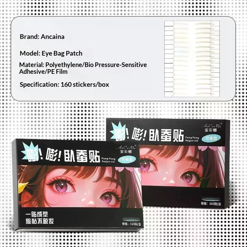 160 Pcs Under-Eye Fake Teardrop Patch Ultra Stay Beautiful Eyes Invisible Waterproof Eye Big Eyes Makeup Tools Beginner Friendly
160 Pcs Under-Eye Fake Teardrop Patch Ultra Stay Beautiful Eyes Invisible Waterproof Eye Big Eyes Makeup Tools Beginner Friendly