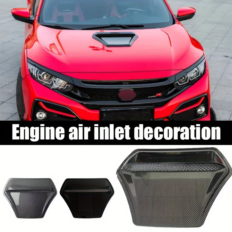 Carbon Fiber Look Engine Hood Air Intake Cover - JDMUpgraded Style Version,PolishingABSMaterial,Car decoration accessories
Carbon Fiber Look Engine Hood Air Intake Cover - JDMUpgraded Style Version,PolishingABSMaterial,Car decoration accessories
