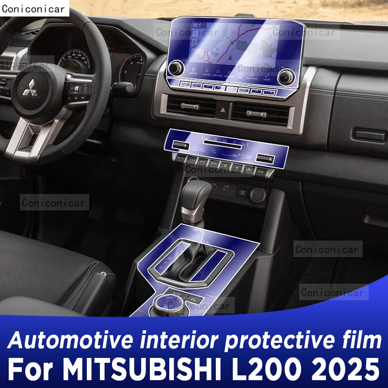Для MITSUBISHI L200 2025 панель приборной панели навигация автомобильный интерьер защитная пленка ТПУ аксессуары против царапин 
Для MITSUBISHI L200 2025 панель приборной панели навигация автомобильный интерьер защитная пленка ТПУ аксессуары против царапин