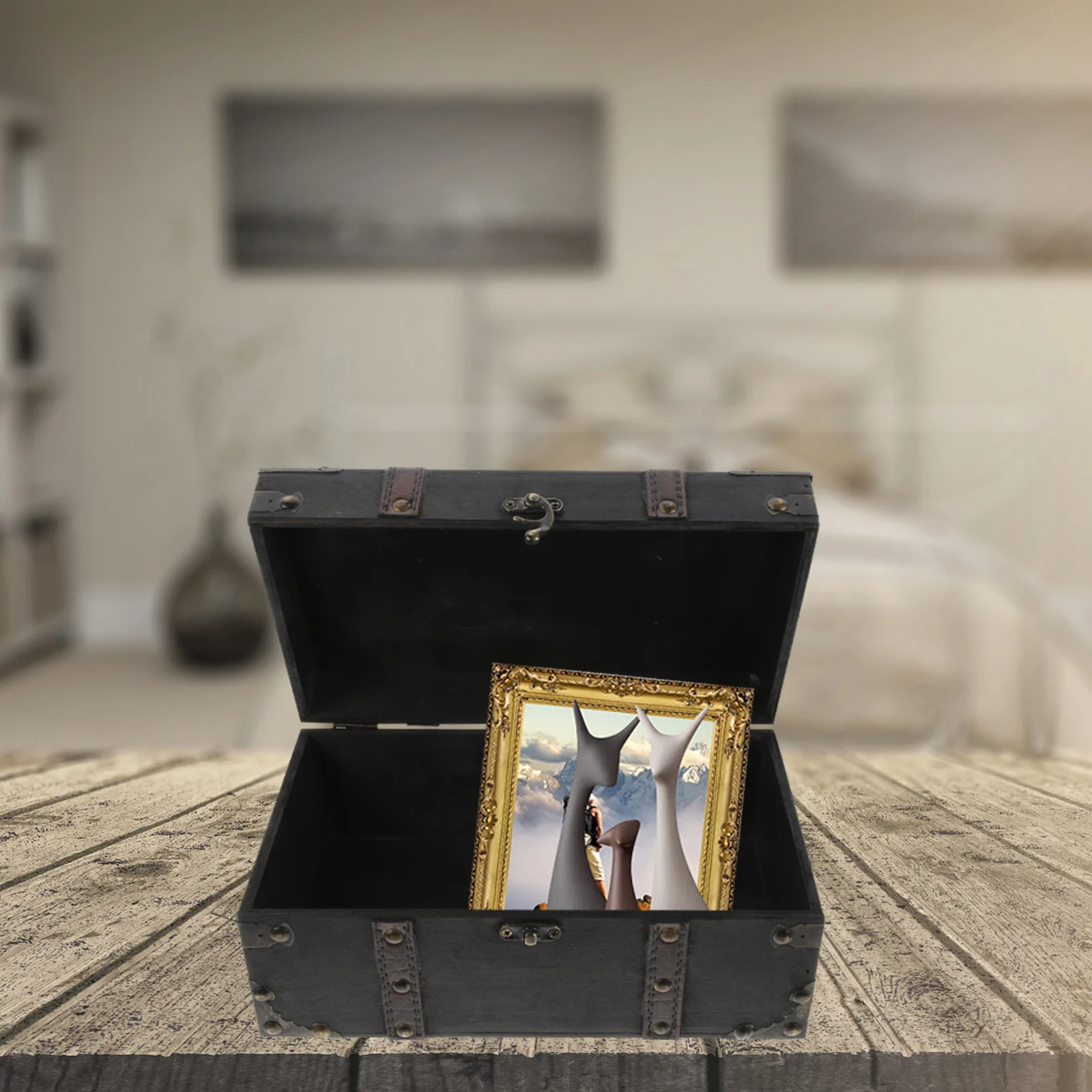 Vintage Storage Box Photo Prop Wooden Boxes For Treasure Chest Retro Sundries Organizer Decoration
Vintage Storage Box Photo Prop Wooden Boxes For Treasure Chest Retro Sundries Organizer Decoration