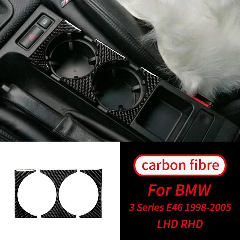 For BMW 3Series E46 1998-2005 Real Carbon Fiber Car Styling Interior Accessories Car Water Cup Holder Panel Trim Cover
For BMW 3Series E46 1998-2005 Real Carbon Fiber Car Styling Interior Accessories Car Water Cup Holder Panel Trim Cover