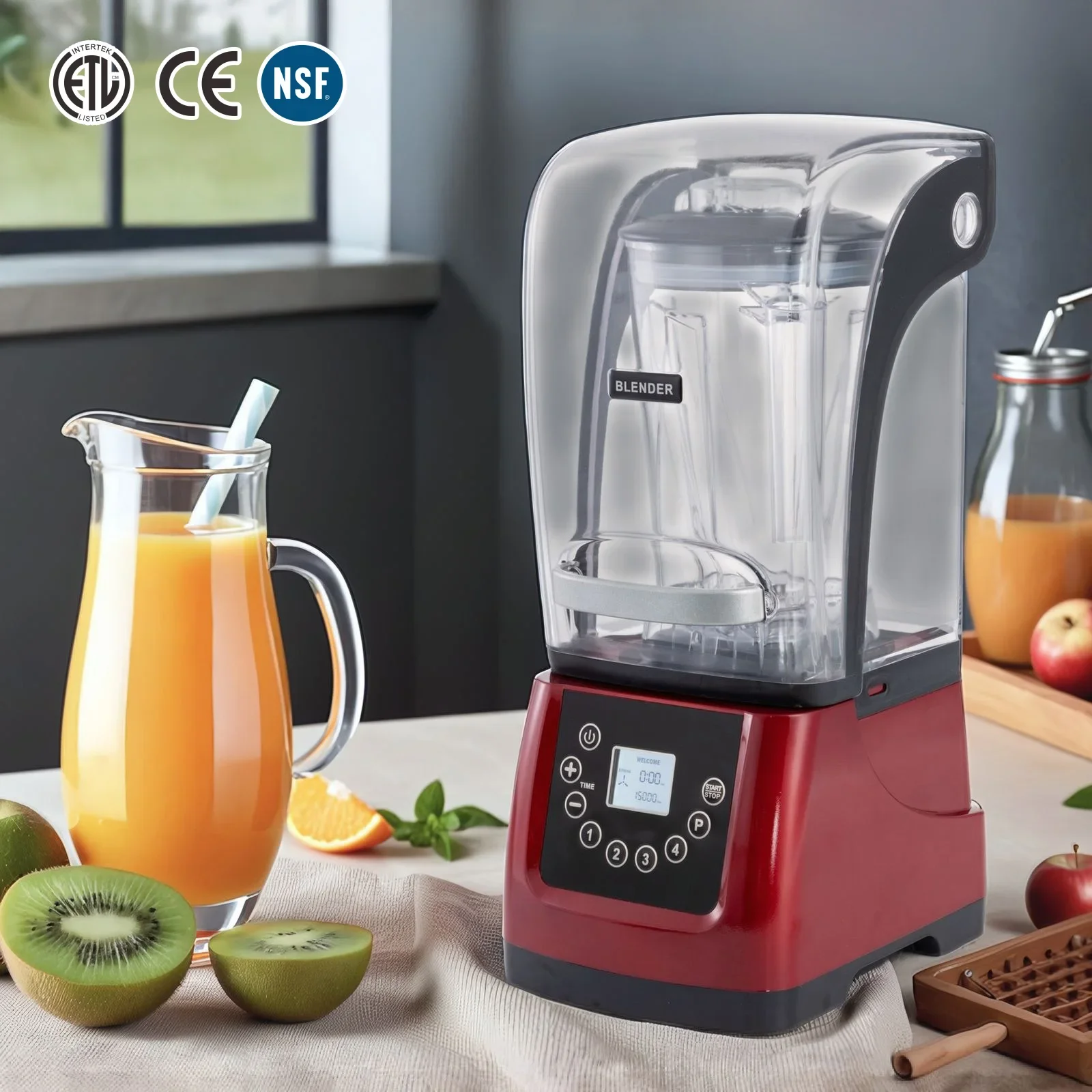 Commercial bar Restaurant Kitchen Juice Business Food Mixer Grinder Professional Noiseless Sound Proof Blender
Commercial bar Restaurant Kitchen Juice Business Food Mixer Grinder Professional Noiseless Sound Proof Blender
