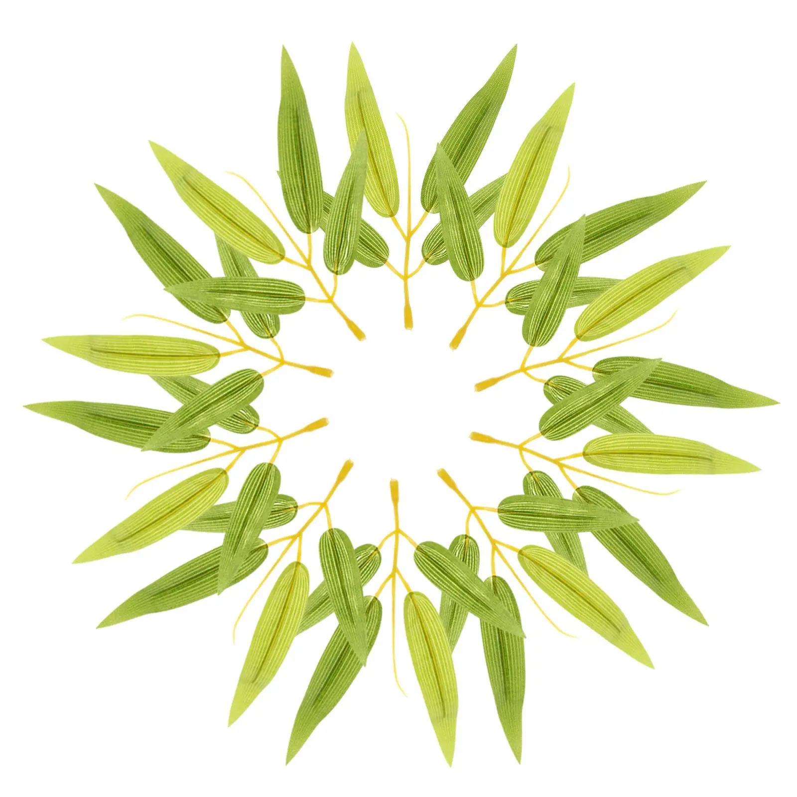 50 Pcs Artificial Bamboo Leaf Decoration Faux Greenery Large Leaves for Indoor Courtyard Wedding Party Tpe Branch Non Fading
50 Pcs Artificial Bamboo Leaf Decoration Faux Greenery Large Leaves for Indoor Courtyard Wedding Party Tpe Branch Non Fading