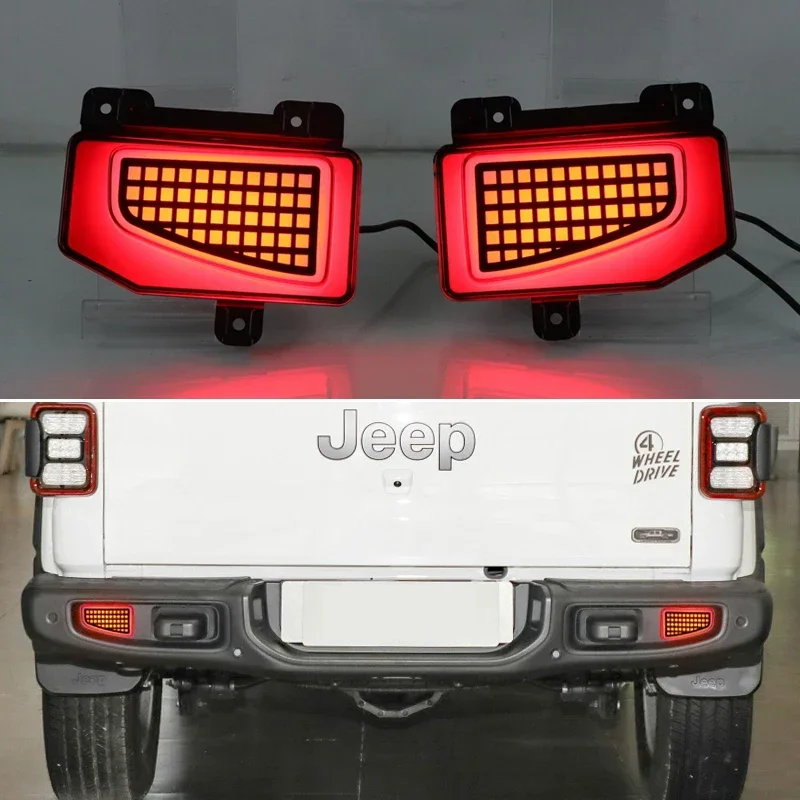 Автомобильный светодиодный задний отражатель для Jeep Gladiator 2019 2020 2021 2022 12 В индикатор последовательности сигнала задний фонарь модификация бампера часть
Автомобильный светодиодный задний отражатель для Jeep Gladiator 2019 2020 2021 2022 12 В индикатор последовательности сигнала задний фонарь модификация бампера часть