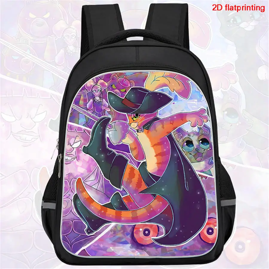 Dual Zipper Pockets, Cartoon Ppu-ss in Bo-ott-s Design Suitable For Boys and Girls, Durable 16-inch Children's Student Backpack
Dual Zipper Pockets, Cartoon Ppu-ss in Bo-ott-s Design Suitable For Boys and Girls, Durable 16-inch Children's Student Backpack