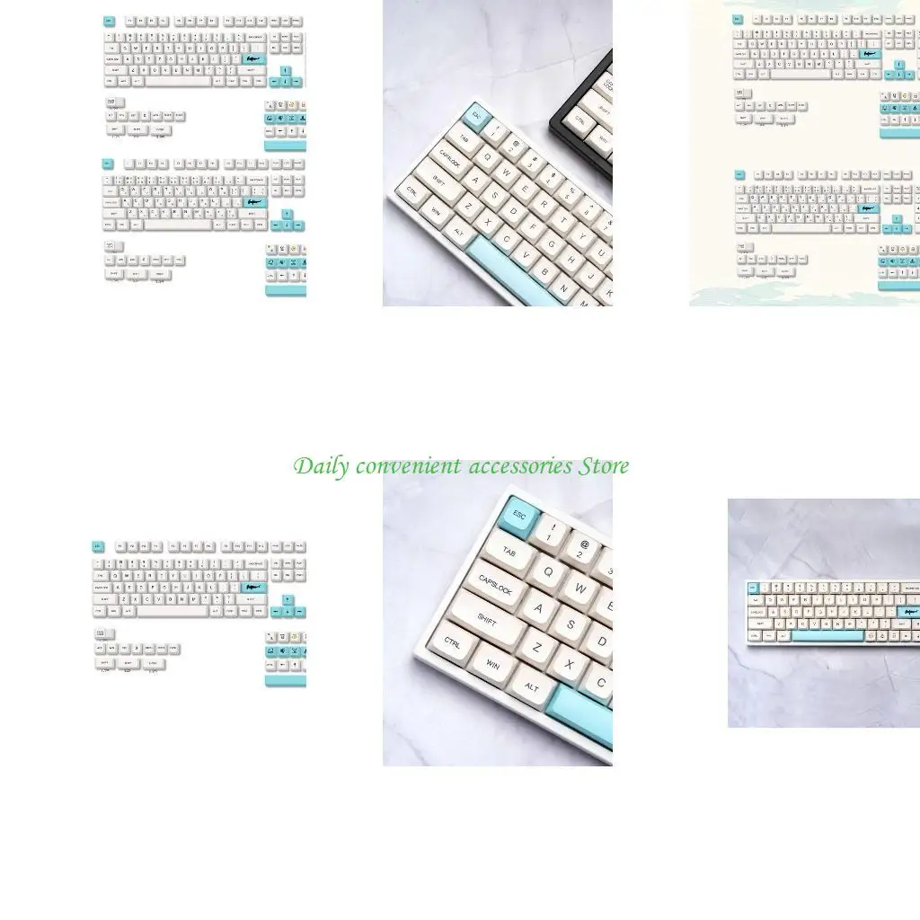 97QB Замена набора колпачков для клавиш, 135 шт. ПБТ термосублимации для механических клавиш
97QB Замена набора колпачков для клавиш, 135 шт. ПБТ термосублимации для механических клавиш