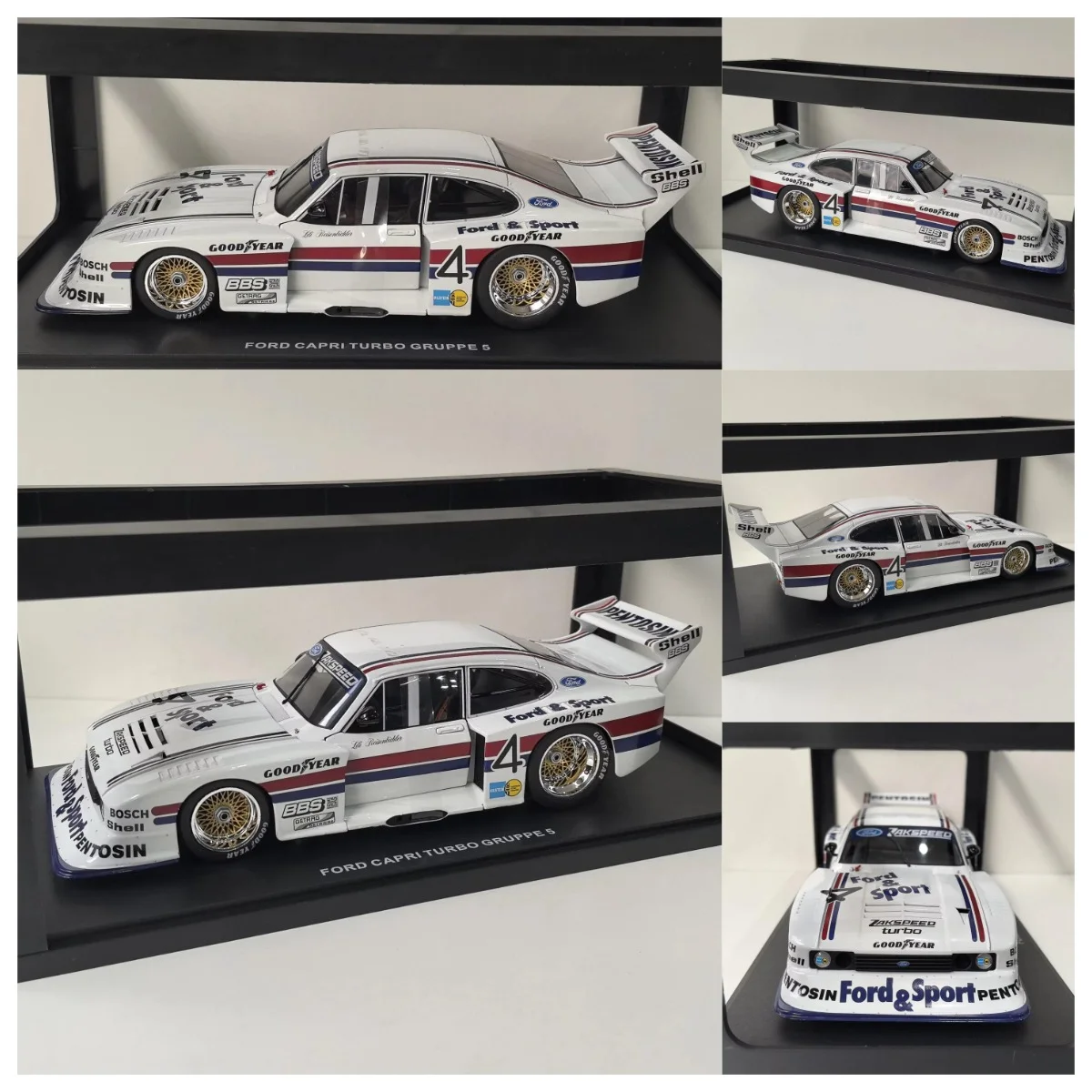 WERK83 Diecast 1/18 Scale FORD CAPRI # 4 TURBO Racing C9 Alloy Car Model
WERK83 Diecast 1/18 Scale FORD CAPRI # 4 TURBO Racing C9 Alloy Car Model