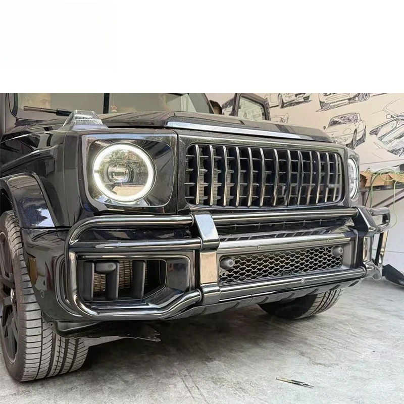 2025+ G Class W465 G63 Front Bumper Guard Stainless Steel Material W465 Black Car Front Bumper Bull bar for g Class
2025+ G Class W465 G63 Front Bumper Guard Stainless Steel Material W465 Black Car Front Bumper Bull bar for g Class