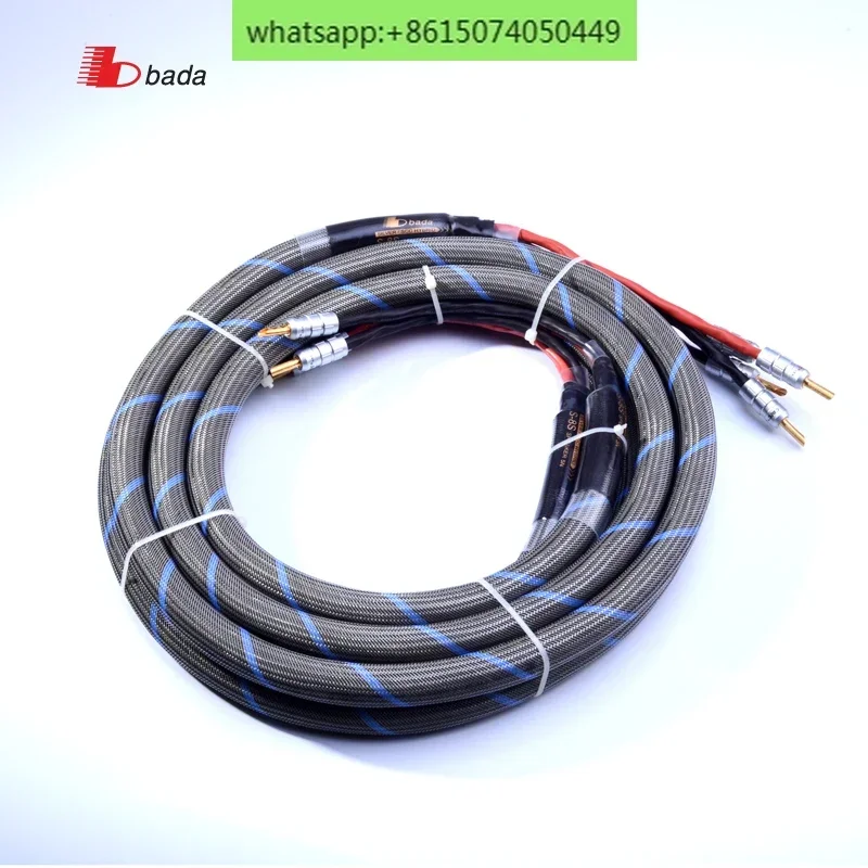 Octa S-8S monocrystalline copper silver-plated audiophile speaker cord speaker cord imported banana plug home audio connection
Octa S-8S monocrystalline copper silver-plated audiophile speaker cord speaker cord imported banana plug home audio connection