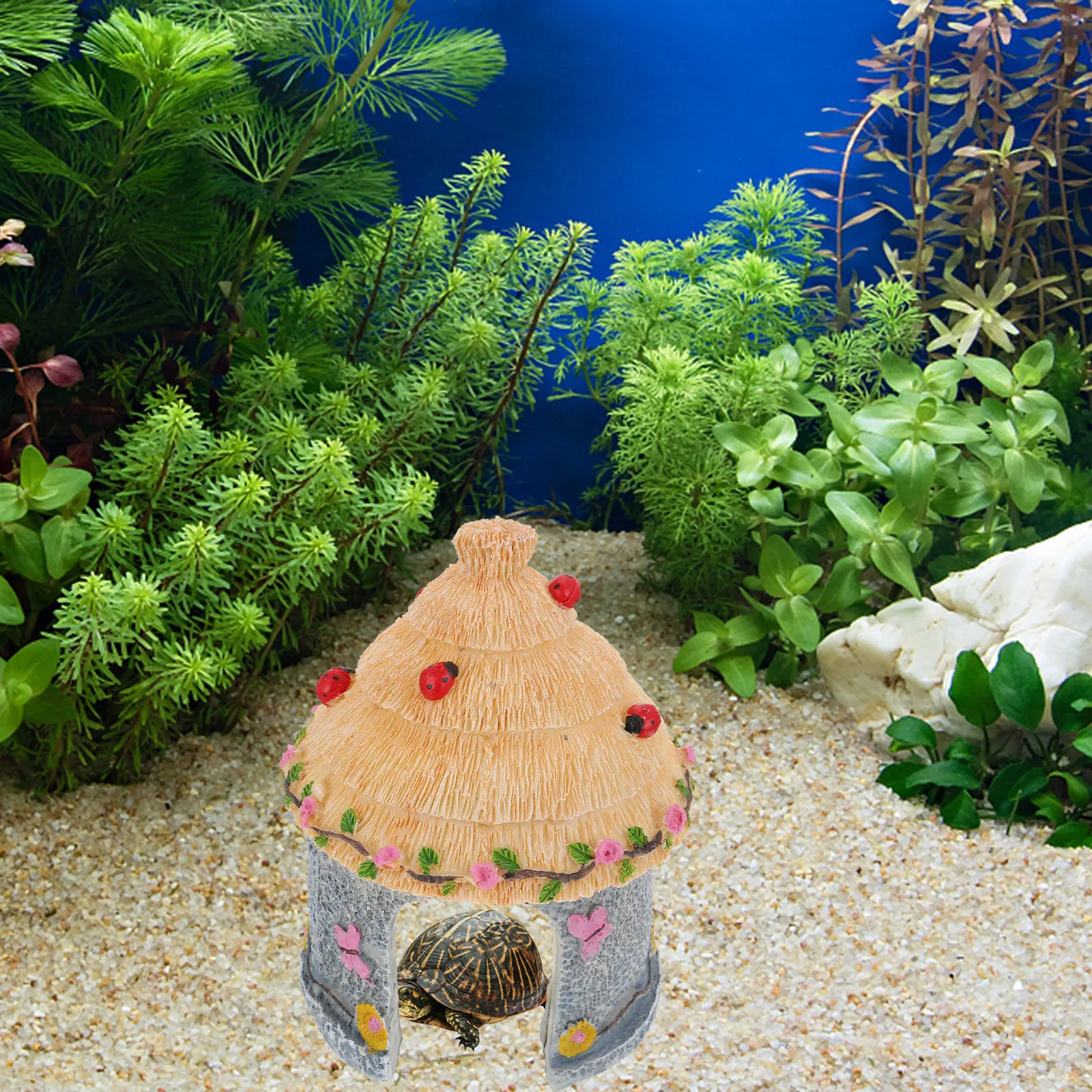 Reptile Hideout Decor Resin Aquarium Ornament Fish Tank Landscaping Adornment No Deformation Fading Safe Material Unique
Reptile Hideout Decor Resin Aquarium Ornament Fish Tank Landscaping Adornment No Deformation Fading Safe Material Unique