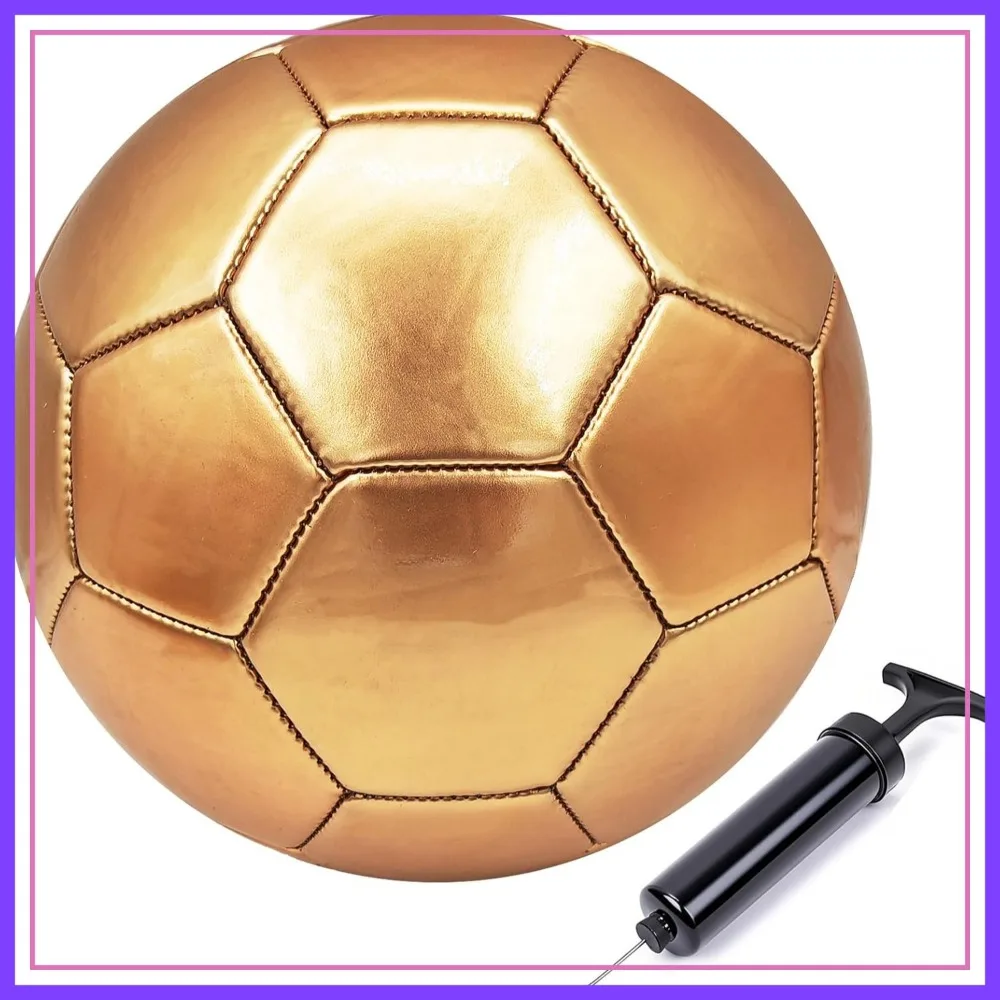 Soccer Ball Size 3 4 5 Training Practice with Pump Needle for Kids Adults
Soccer Ball Size 3 4 5 Training Practice with Pump Needle for Kids Adults
