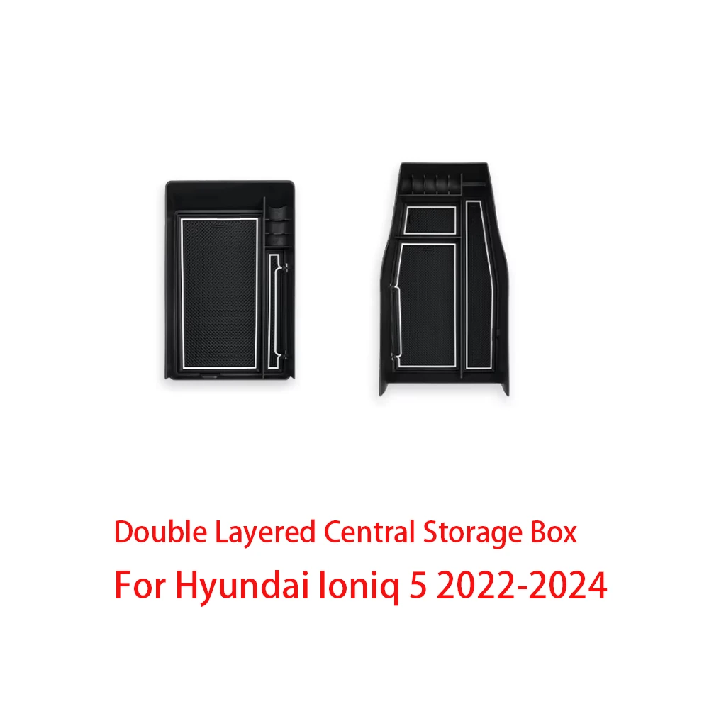 For Hyundai Ioniq 5 2022-2024 Car Special Double Layered Central Storage Box Armrest Box Storage
For Hyundai Ioniq 5 2022-2024 Car Special Double Layered Central Storage Box Armrest Box Storage