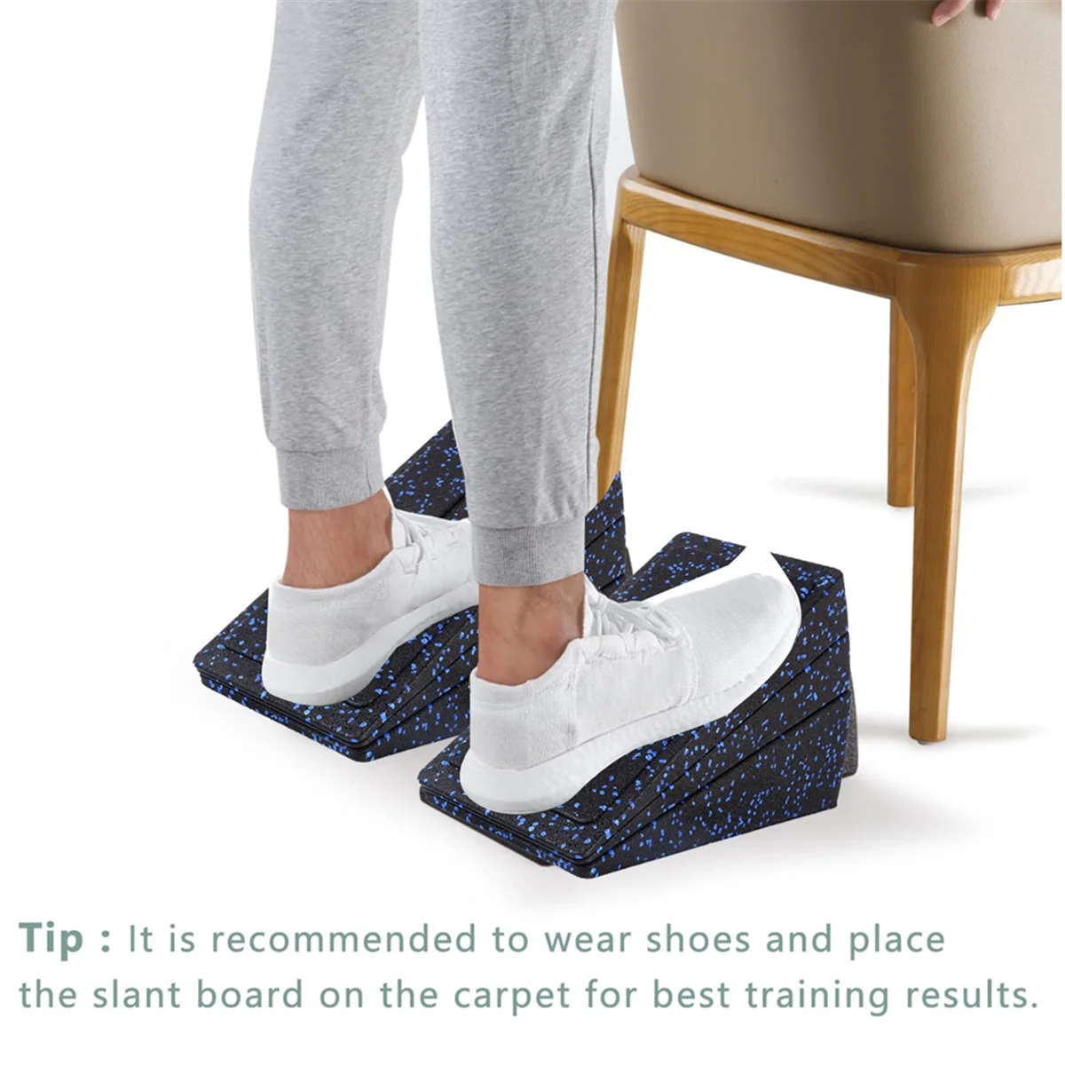 YOE-x3pc Leg Stretcher Foot Squat Wedge Foam Slant Board for Squats Calf Raise Block Yoga Wedge
YOE-x3pc Leg Stretcher Foot Squat Wedge Foam Slant Board for Squats Calf Raise Block Yoga Wedge