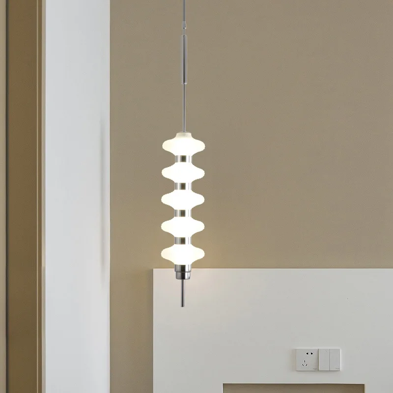 Bedroom, bedside, living room, dining room, study, glass designer, decorative cream wind telescopic pole gourd pendant lamp
Bedroom, bedside, living room, dining room, study, glass designer, decorative cream wind telescopic pole gourd pendant lamp