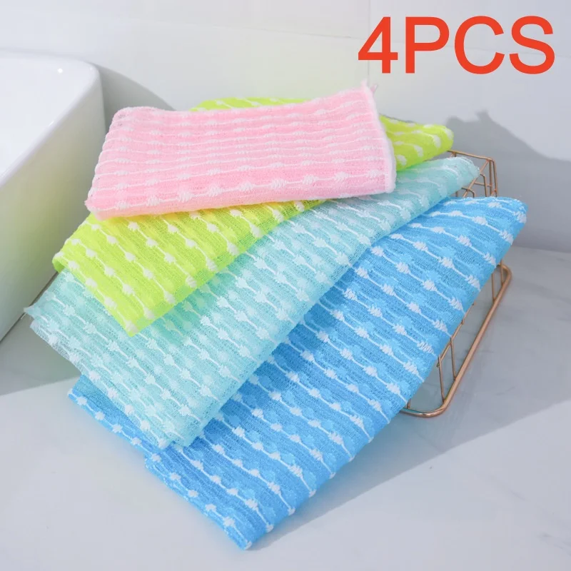 Набор из 4 мочалок для ванны для удаления омертвевшей кожи для мужчин и женщин
Набор из 4 мочалок для ванны для удаления омертвевшей кожи для мужчин и женщин