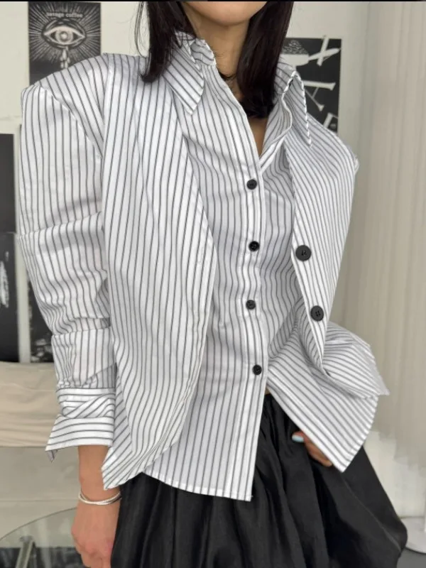 Женский топ Ele в вертикальную полоску Long Sve Irt Slim Fit Vintage Sle, весенне-осенний модный топ Not a Dr irt
Женский топ Ele в вертикальную полоску Long Sve Irt Slim Fit Vintage Sle, весенне-осенний модный топ Not a Dr irt