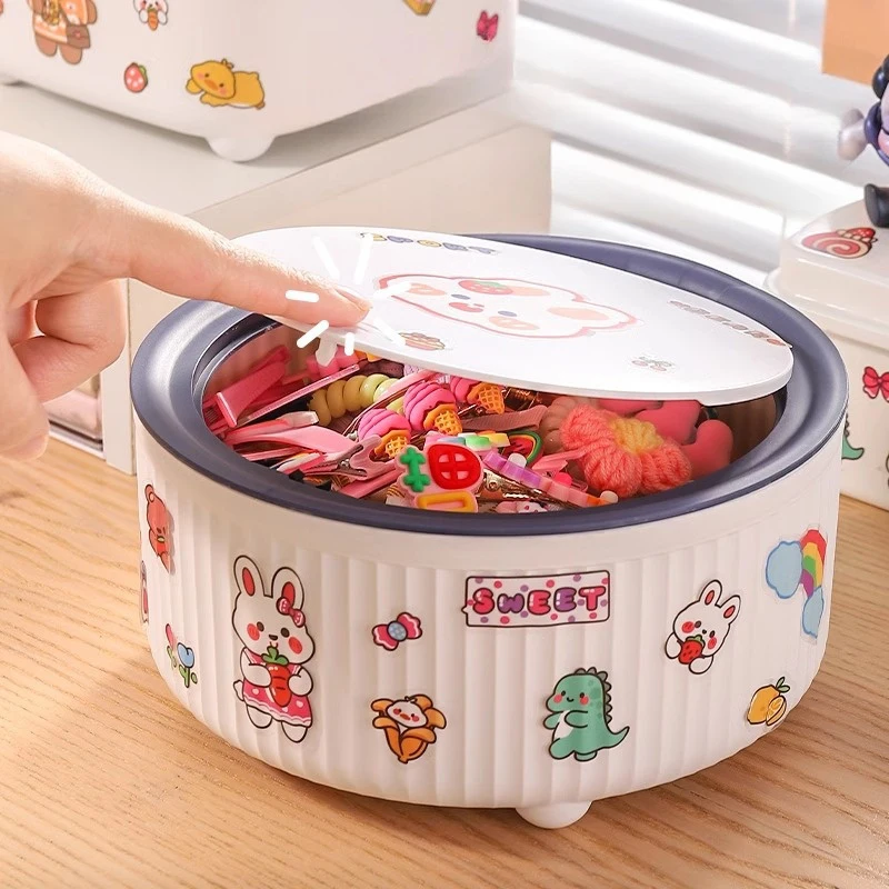 Kawaii Children Hair Accessories Storage Box High-capacity Girl Headgear Hair Clip Hair Hoop Headstring Hair Ring Jewelry Box
Kawaii Children Hair Accessories Storage Box High-capacity Girl Headgear Hair Clip Hair Hoop Headstring Hair Ring Jewelry Box
