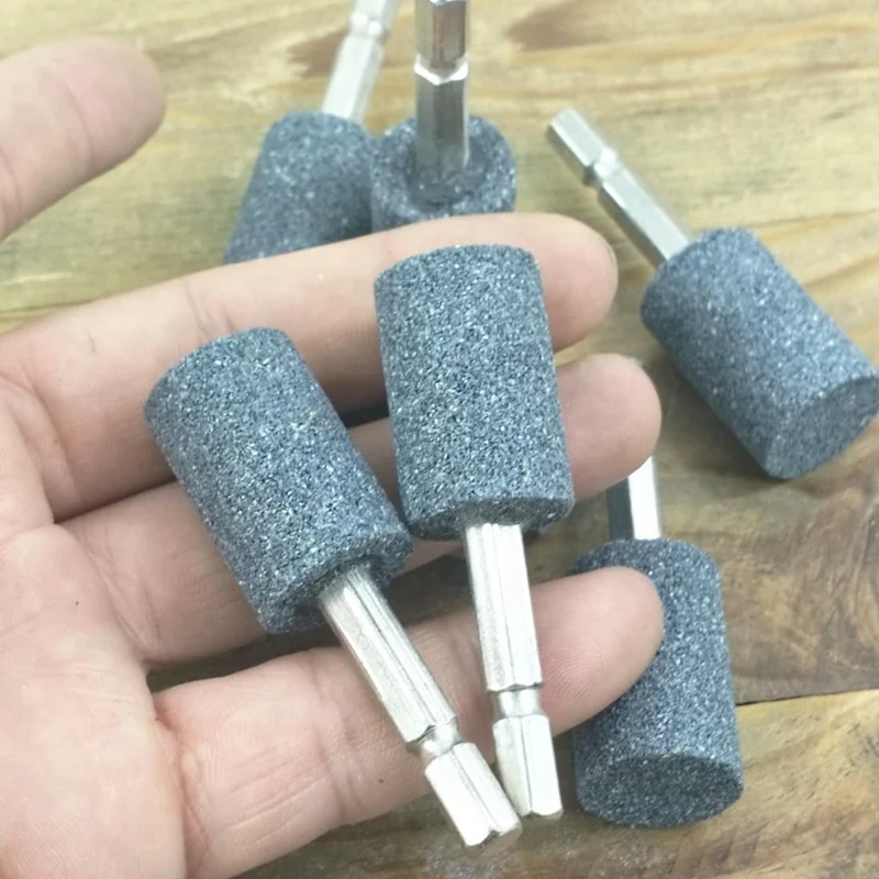 8 Pcs Cylinder Grinding Stone - 1/4inch Hex Shank Abrasive Stone Mounted Grinding Point for Rotary Tool Drill (20mm)
8 Pcs Cylinder Grinding Stone - 1/4inch Hex Shank Abrasive Stone Mounted Grinding Point for Rotary Tool Drill (20mm)