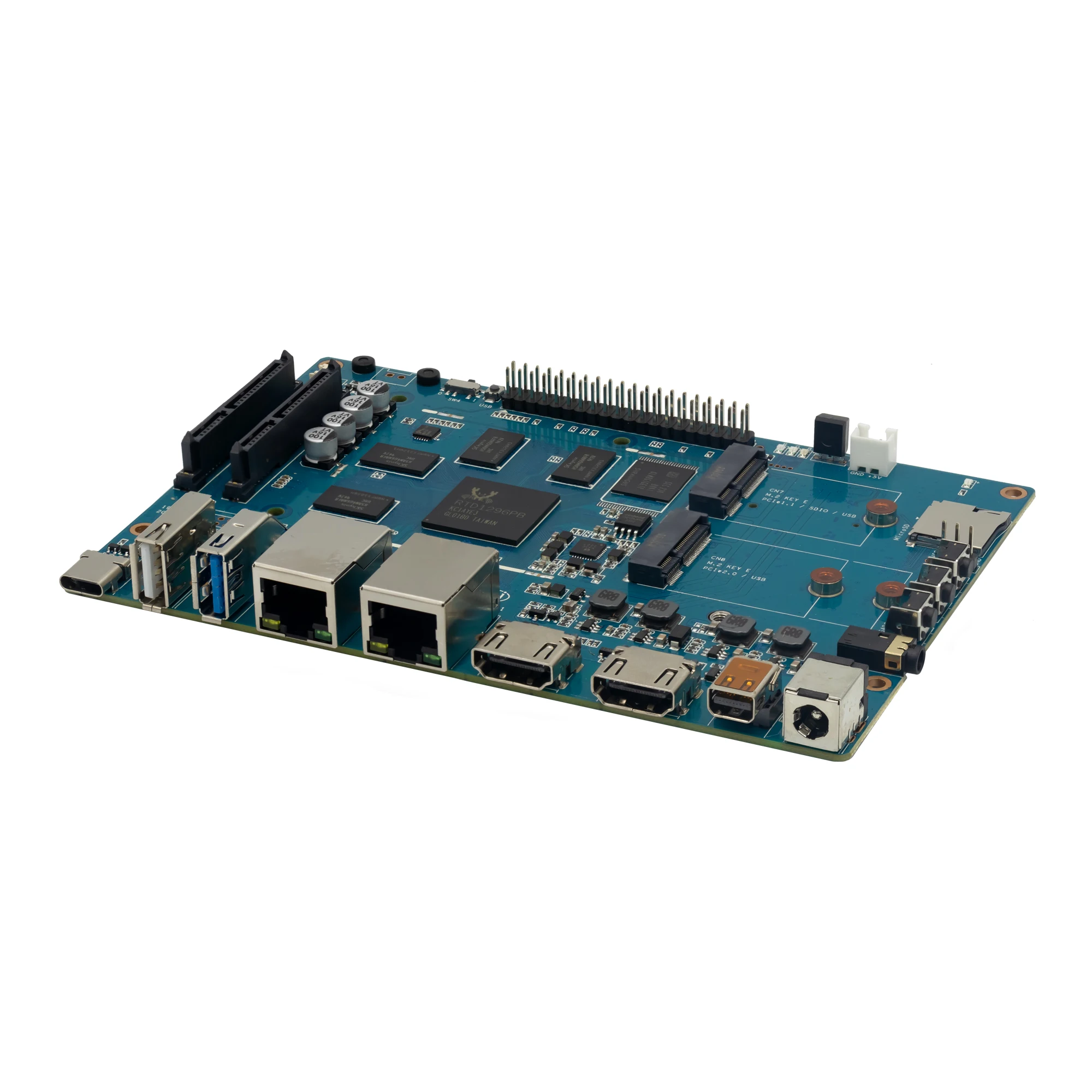 BPI-W2 Gateway Board RTD1296 Quad Core 2GB DDR4 8GB eMMC OpenWrt NAT VPN Embedded Network Development Platform from Banana Pi
BPI-W2 Gateway Board RTD1296 Quad Core 2GB DDR4 8GB eMMC OpenWrt NAT VPN Embedded Network Development Platform from Banana Pi