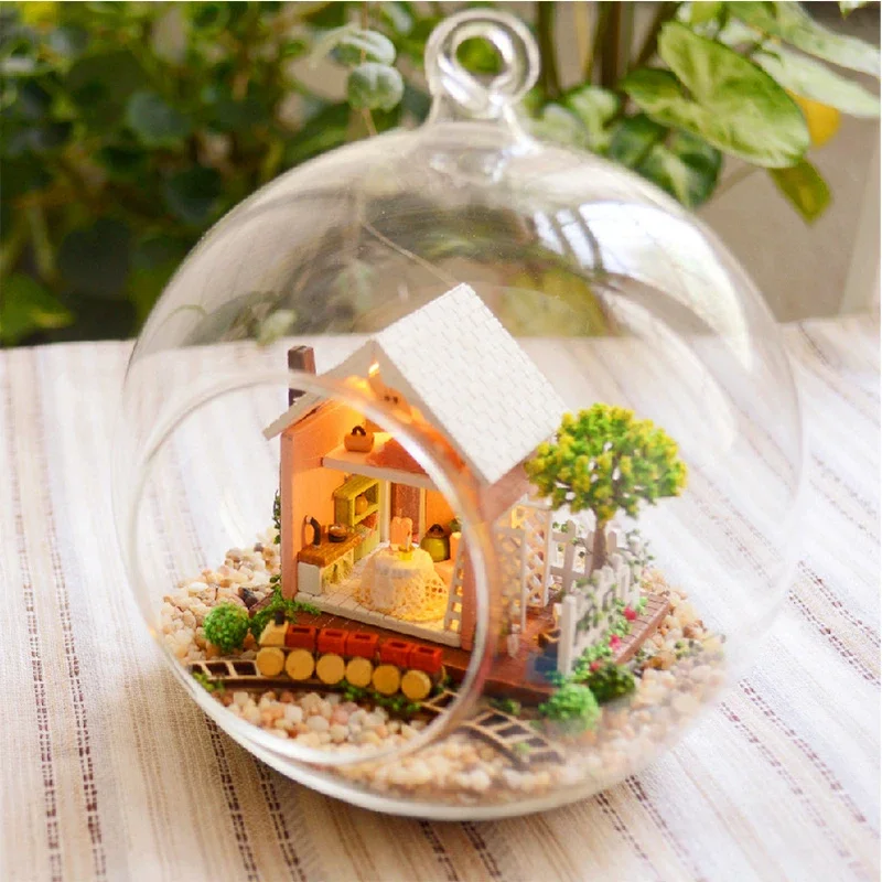 Diy Glass Ball Series Assembly Miniature Landscape World Handmade Desktop Decoration Interior Decoration Children Festival Gift
Diy Glass Ball Series Assembly Miniature Landscape World Handmade Desktop Decoration Interior Decoration Children Festival Gift