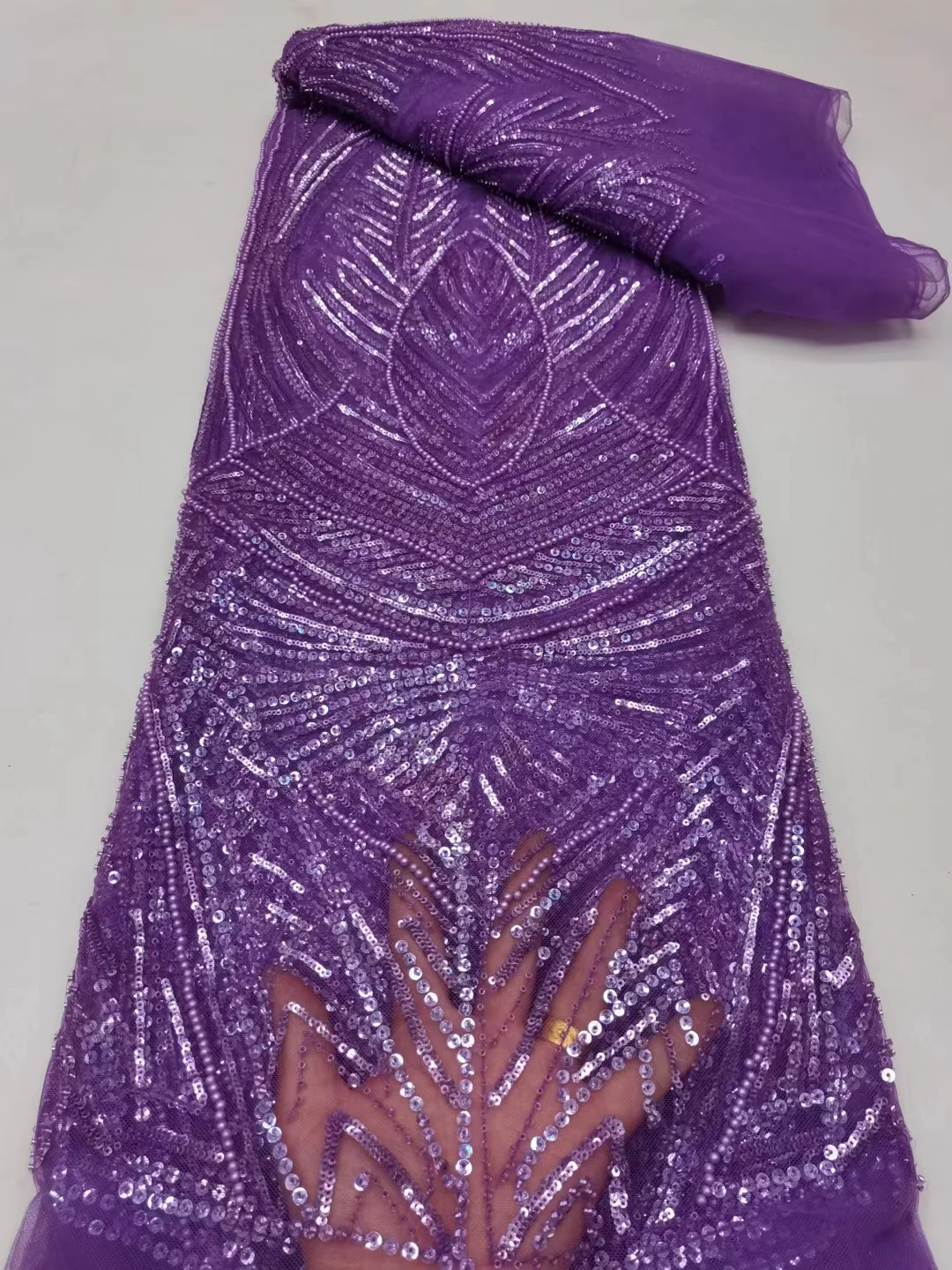 Luxury African Sequins Lace Fabric 2023 High Quality Groom Nigerian Handmade Beads Embroidery French Tulle Lace Fabric LR2331
Luxury African Sequins Lace Fabric 2023 High Quality Groom Nigerian Handmade Beads Embroidery French Tulle Lace Fabric LR2331