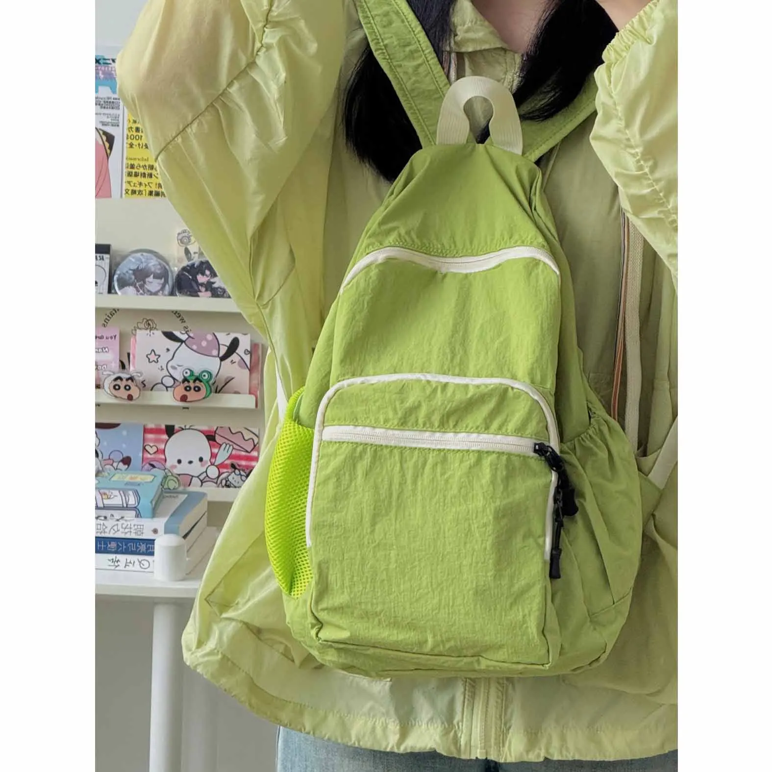 Korean version of the 2025 new outdoor backpack, lightweight and casual, large-capacity mountaineering short-distance quick-dryi
Korean version of the 2025 new outdoor backpack, lightweight and casual, large-capacity mountaineering short-distance quick-dryi