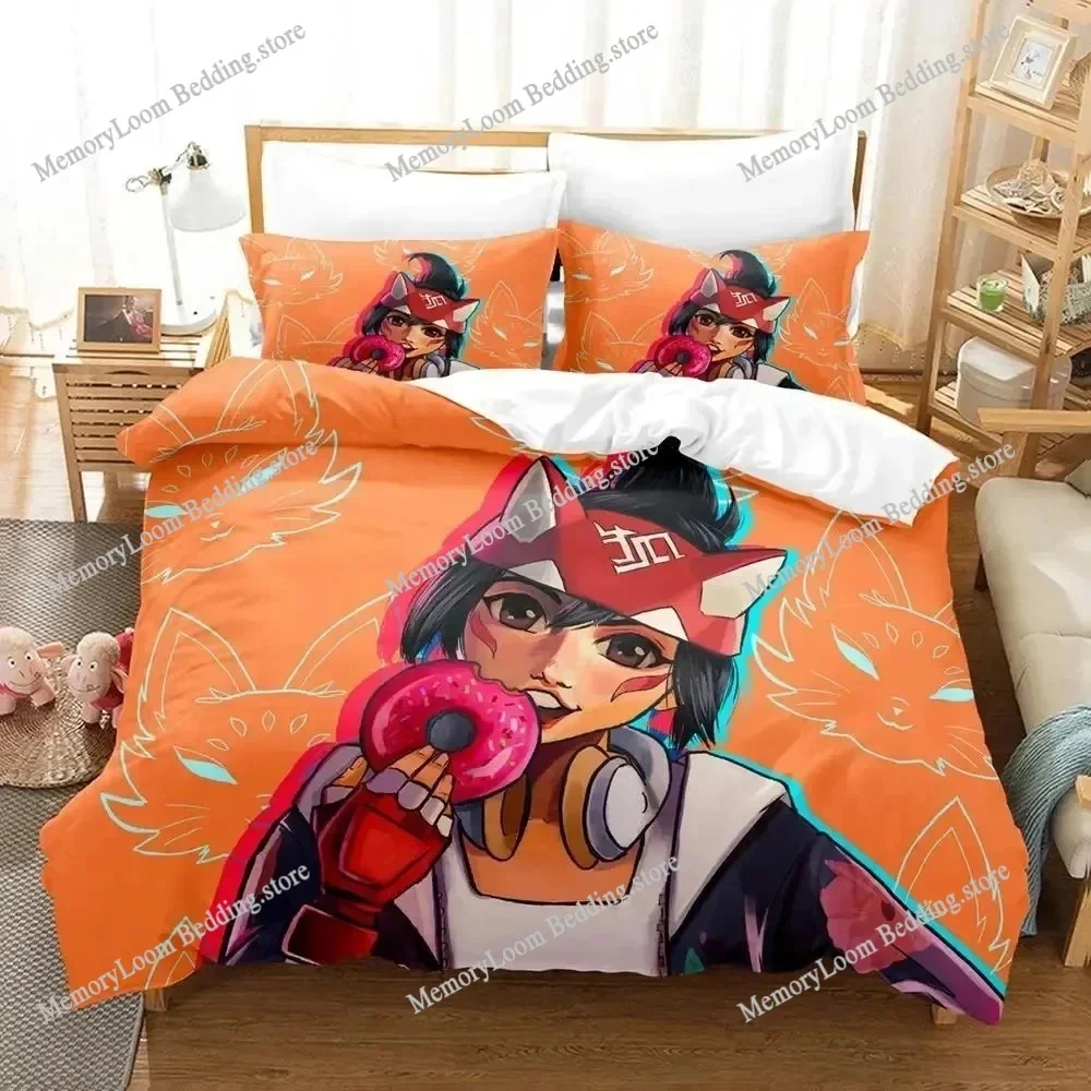 New Overwatch Kiriko Heads Bedding Set Single Twin Full Queen King Size Bed Set Adult Kid Bedroom Duvet cover Sets 3D Print Game
New Overwatch Kiriko Heads Bedding Set Single Twin Full Queen King Size Bed Set Adult Kid Bedroom Duvet cover Sets 3D Print Game