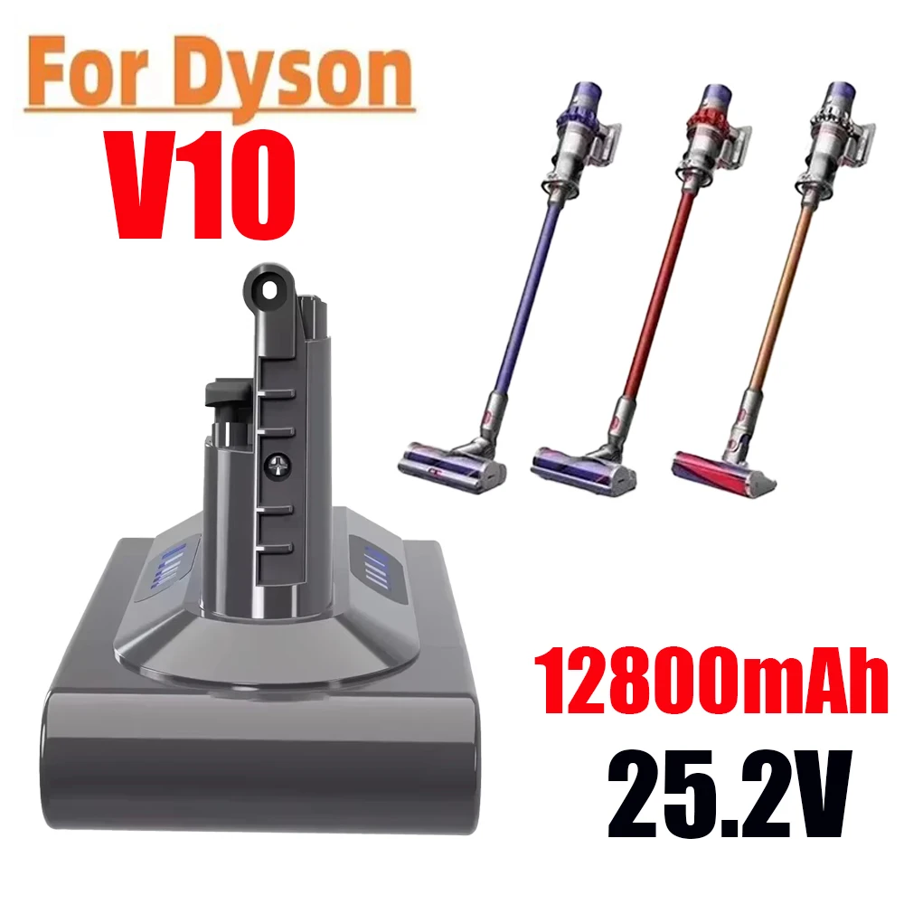 for Dyson V10 cordless vacuum cleaner large capacity ion battery, 25.2V12800mAH V10 animal absolute fluffy rechargeable battery
for Dyson V10 cordless vacuum cleaner large capacity ion battery, 25.2V12800mAH V10 animal absolute fluffy rechargeable battery