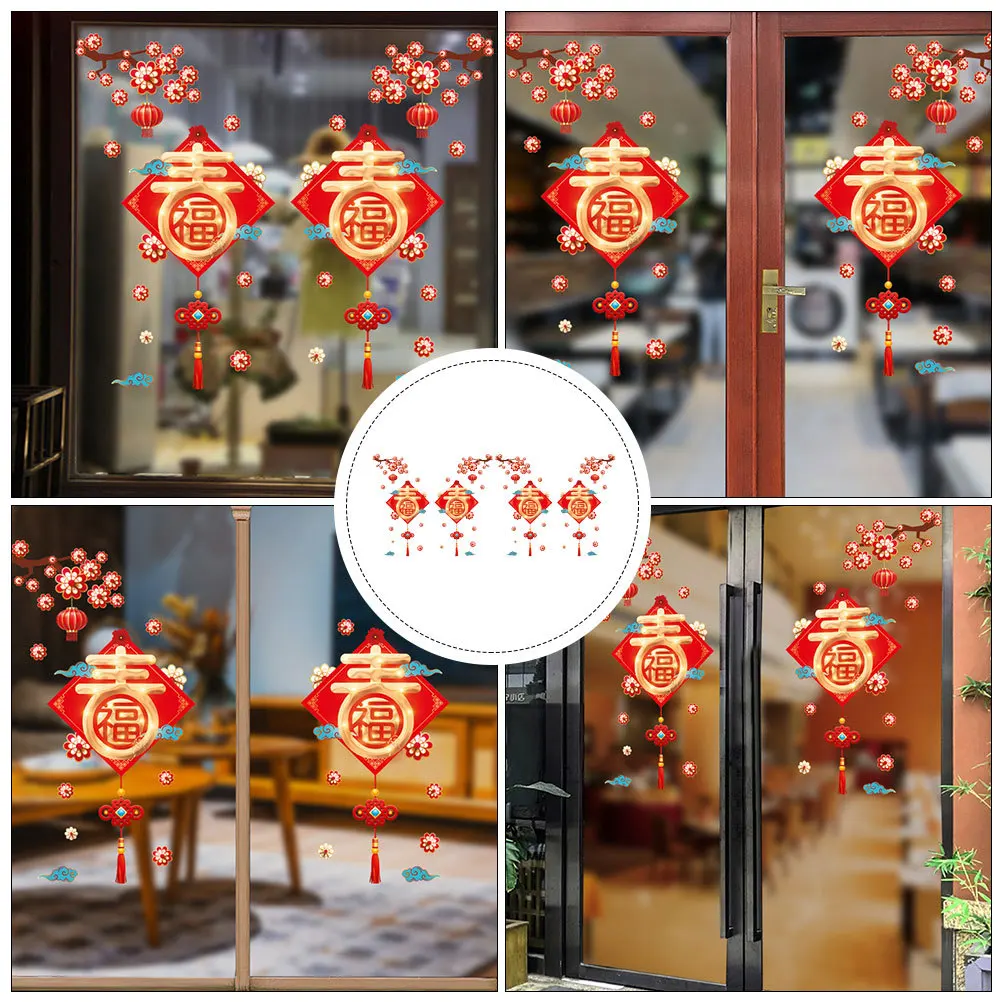 2pcs Plum Blossom Wall Stickers Red New Year Window Decals For Glass Door Mirror Spring Festival Decoration Tiger Year Pvc 
2pcs Plum Blossom Wall Stickers Red New Year Window Decals For Glass Door Mirror Spring Festival Decoration Tiger Year Pvc