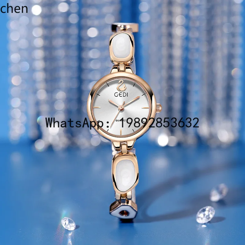 ZZ bracelet watch for women, niche high-end quartz watch, ladies' waterproof and stylish timepiece
ZZ bracelet watch for women, niche high-end quartz watch, ladies' waterproof and stylish timepiece
