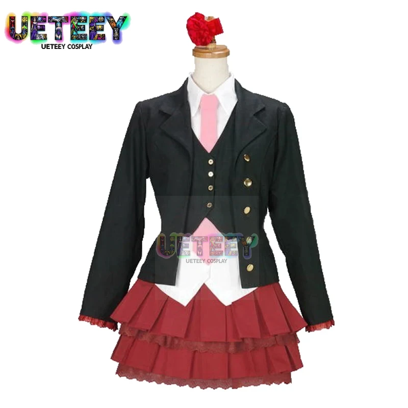 UETEEY аниме Umineko No Naku Koro Ni Beatrice вечерние модные платья Лолиты юбка униформа косплей костюм с аксессуарами для волос
UETEEY аниме Umineko No Naku Koro Ni Beatrice вечерние модные платья Лолиты юбка униформа косплей костюм с аксессуарами для волос