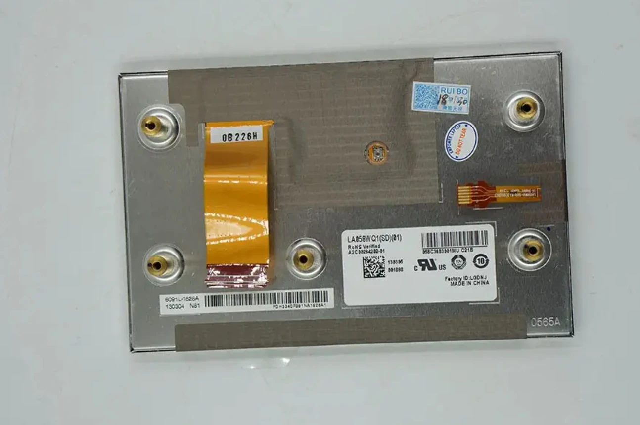 Оригинальный класс A + LA058WQ1-SD01 LA058WQ1 SD01 LA058WQ1(SD)(01) 5,8-дюймовая ЖК-панель экрана
Оригинальный класс A + LA058WQ1-SD01 LA058WQ1 SD01 LA058WQ1(SD)(01) 5,8-дюймовая ЖК-панель экрана