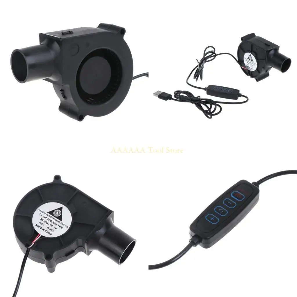 A2BE USB 5V Турбовентилятор 2500 об/мин с регулятором скорости для приготовления пищи на гриле-печи
A2BE USB 5V Турбовентилятор 2500 об/мин с регулятором скорости для приготовления пищи на гриле-печи