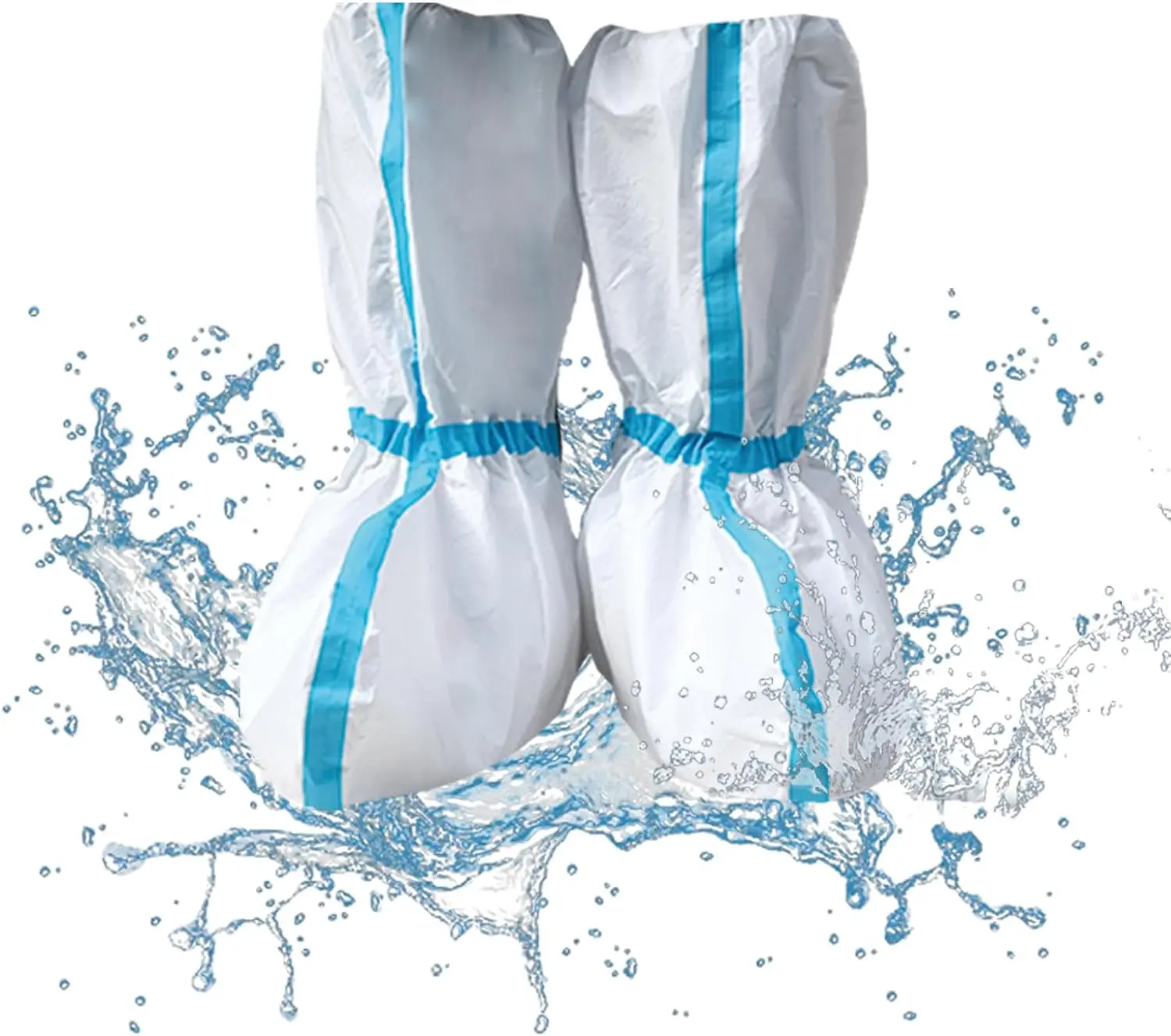 14 PCS (7 Pairs) Disposable Shoe Covers, Non-slip Waterproof Boot Foot Covers, 18in Tall, Reusable
14 PCS (7 Pairs) Disposable Shoe Covers, Non-slip Waterproof Boot Foot Covers, 18in Tall, Reusable